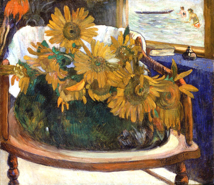 Sunflowers on an Armchair 1901